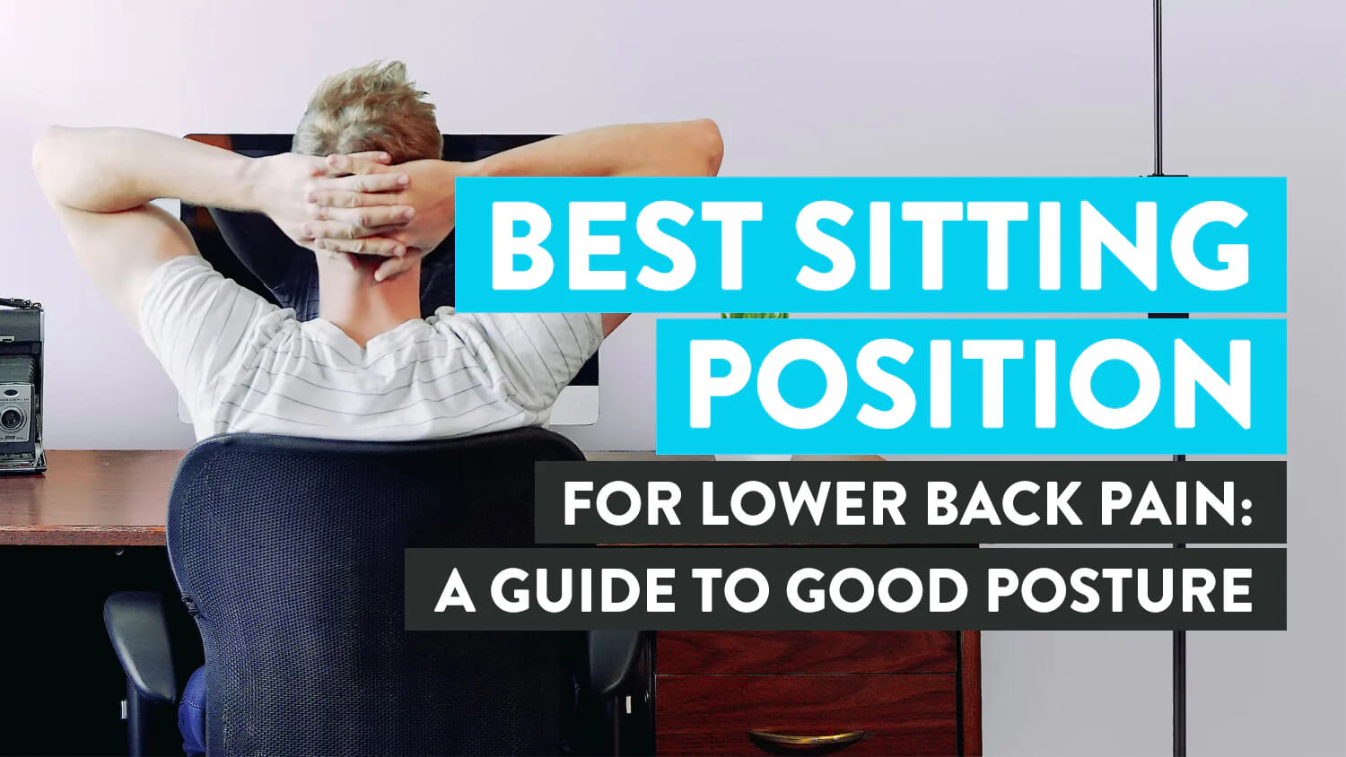 Experience weightless sitting and better posture with this cushion