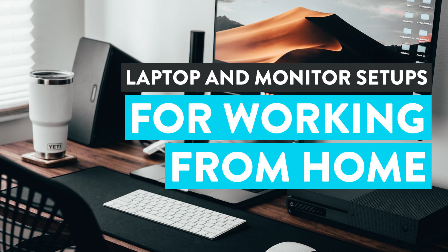 Laptop Lifter Stand - Home Desk Accessories, Work From Home Desks
