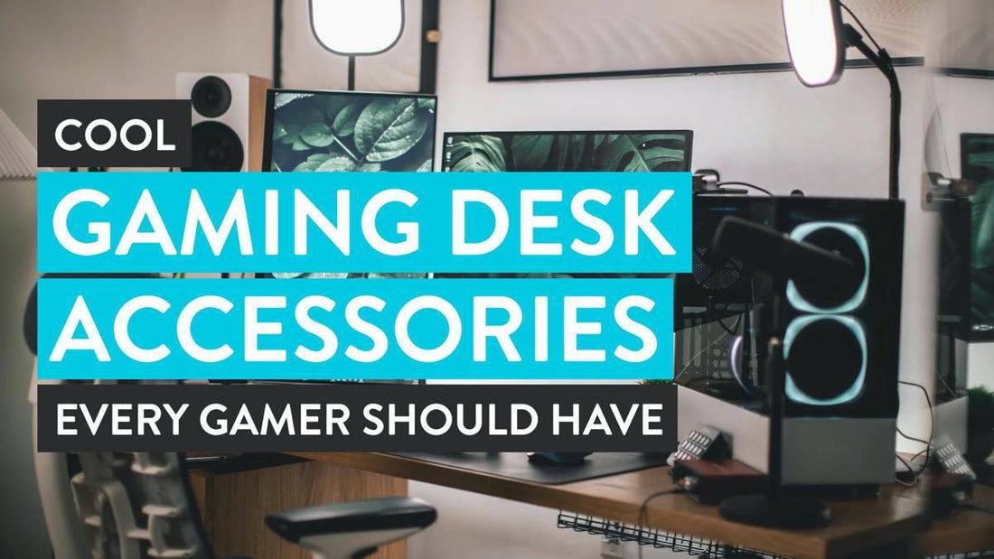 My 5 ESSENTIAL Desk Accessories (Gaming/Stream/Production) 