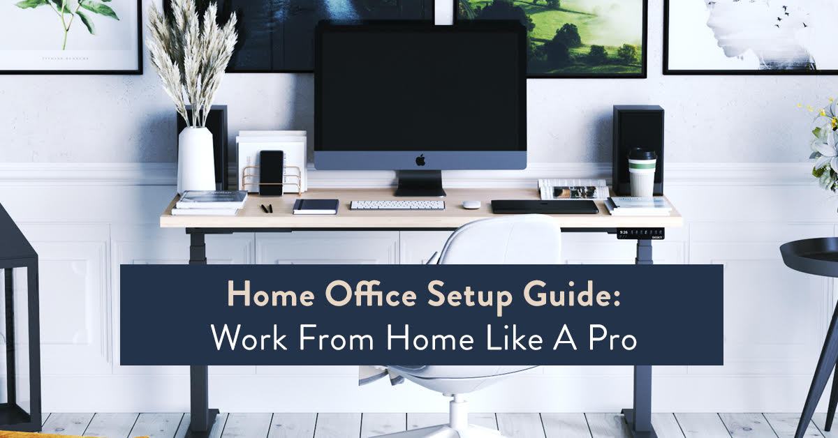 Your Home Office Size Guide for a Productive Work-From-Home Setup