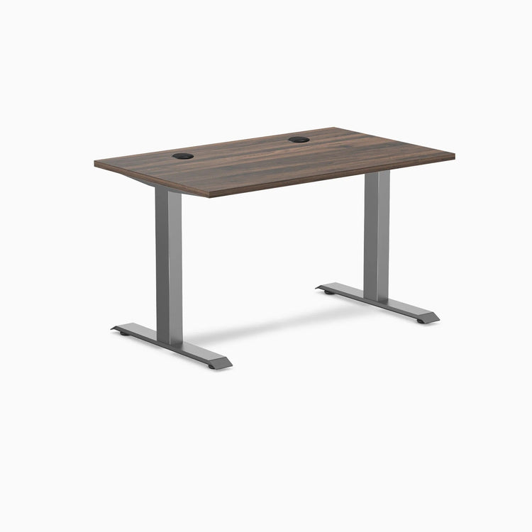 Desky Zero Scalloped Laminate Office Desk