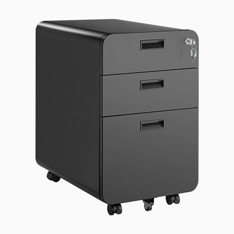 mobile drawer cabinet for filing