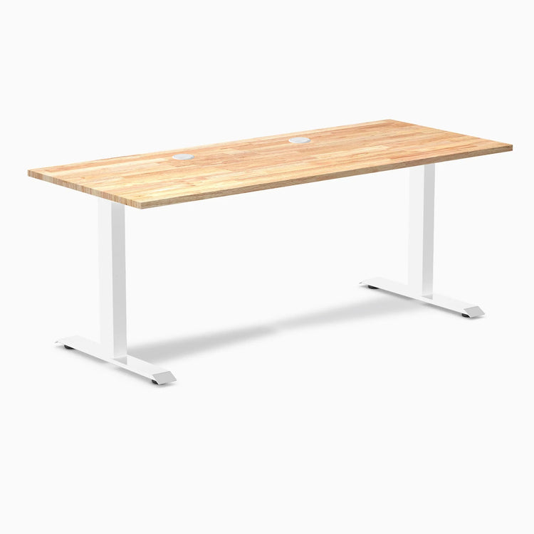 Desky Zero Rubberwood Office Desk