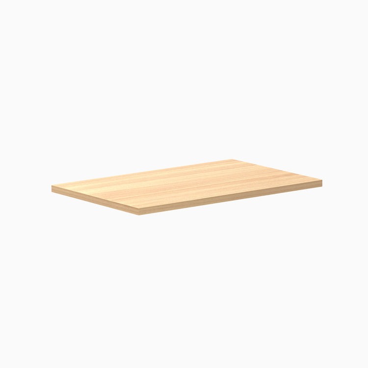 Desky Mini Laminate Desk Tops - sublime teak 800mm