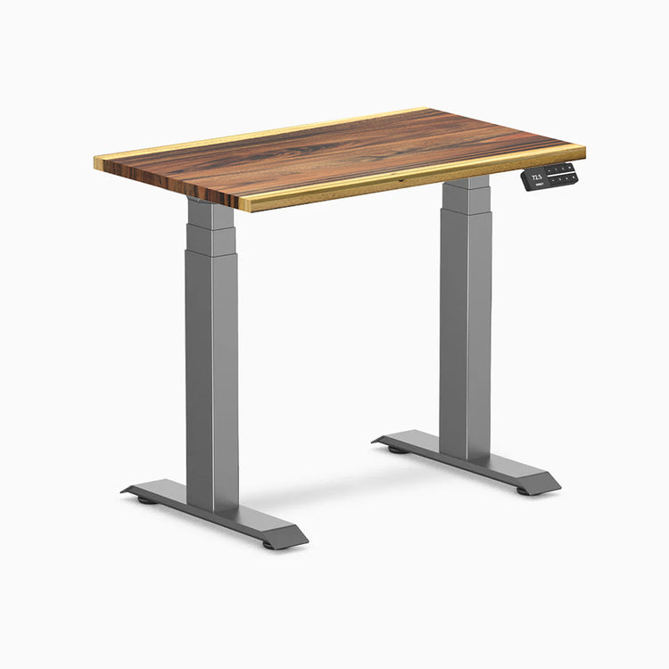 Desky Dual Mini Hardwood Sit Stand Desk-Desky®
