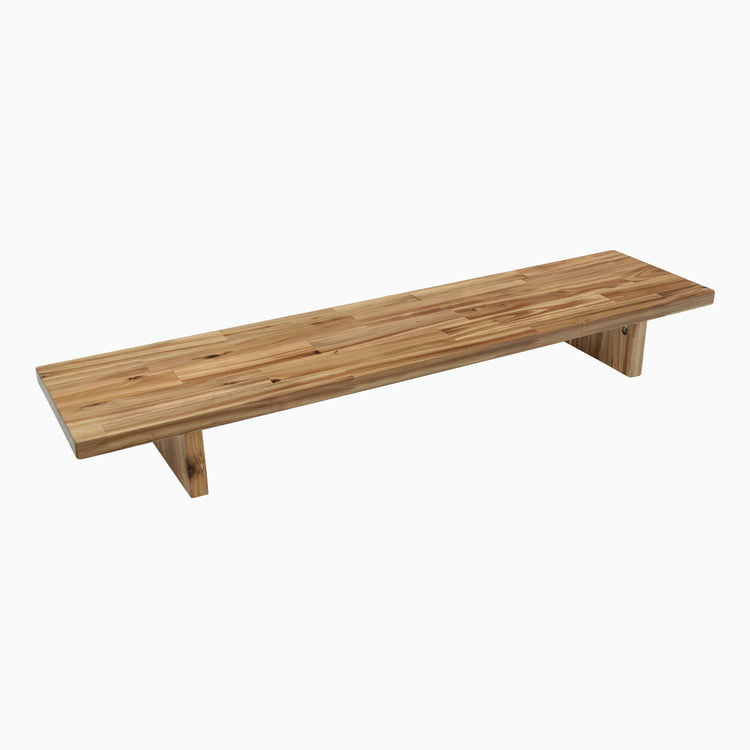 desky wooden monitor stand - acacia
