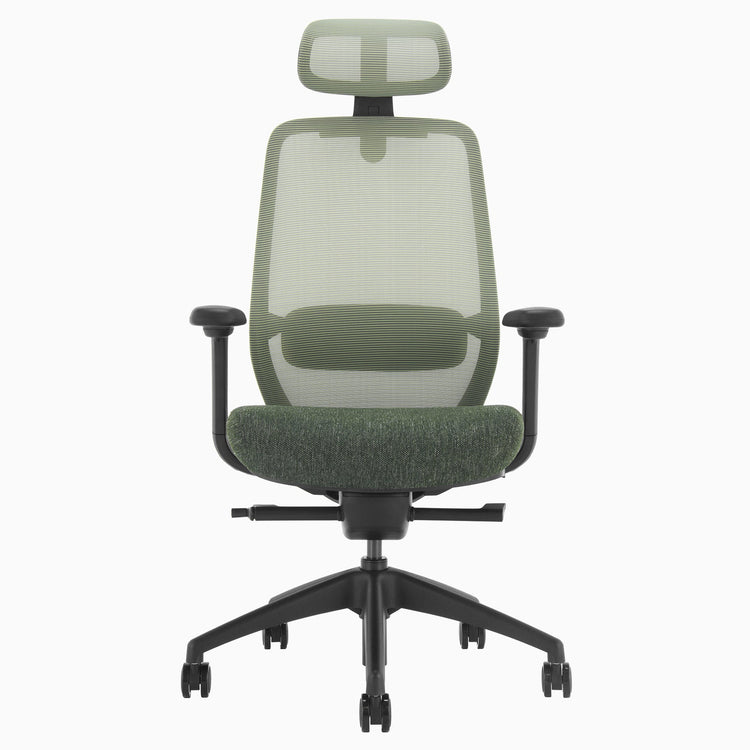 Green coilflex ergo chair Desky