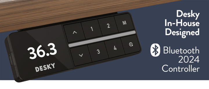desky standing desk bluetooth controller