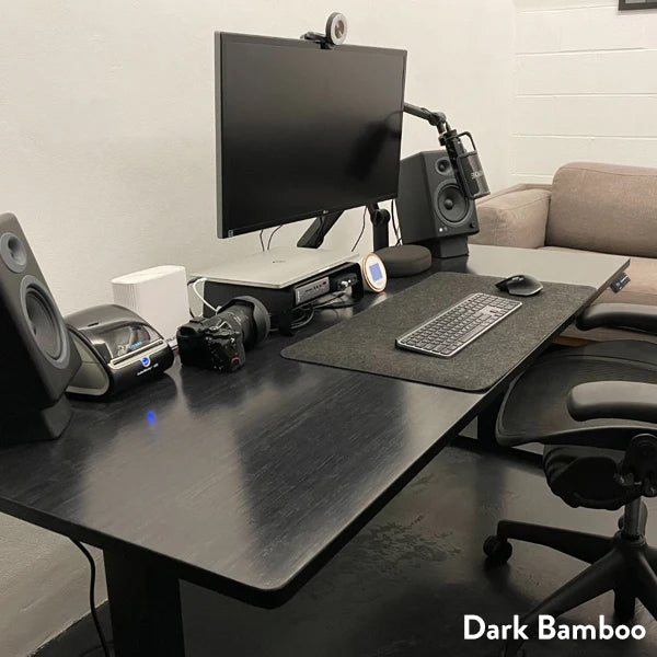 Desky Dual Bamboo Sit Stand Desk-Desky®