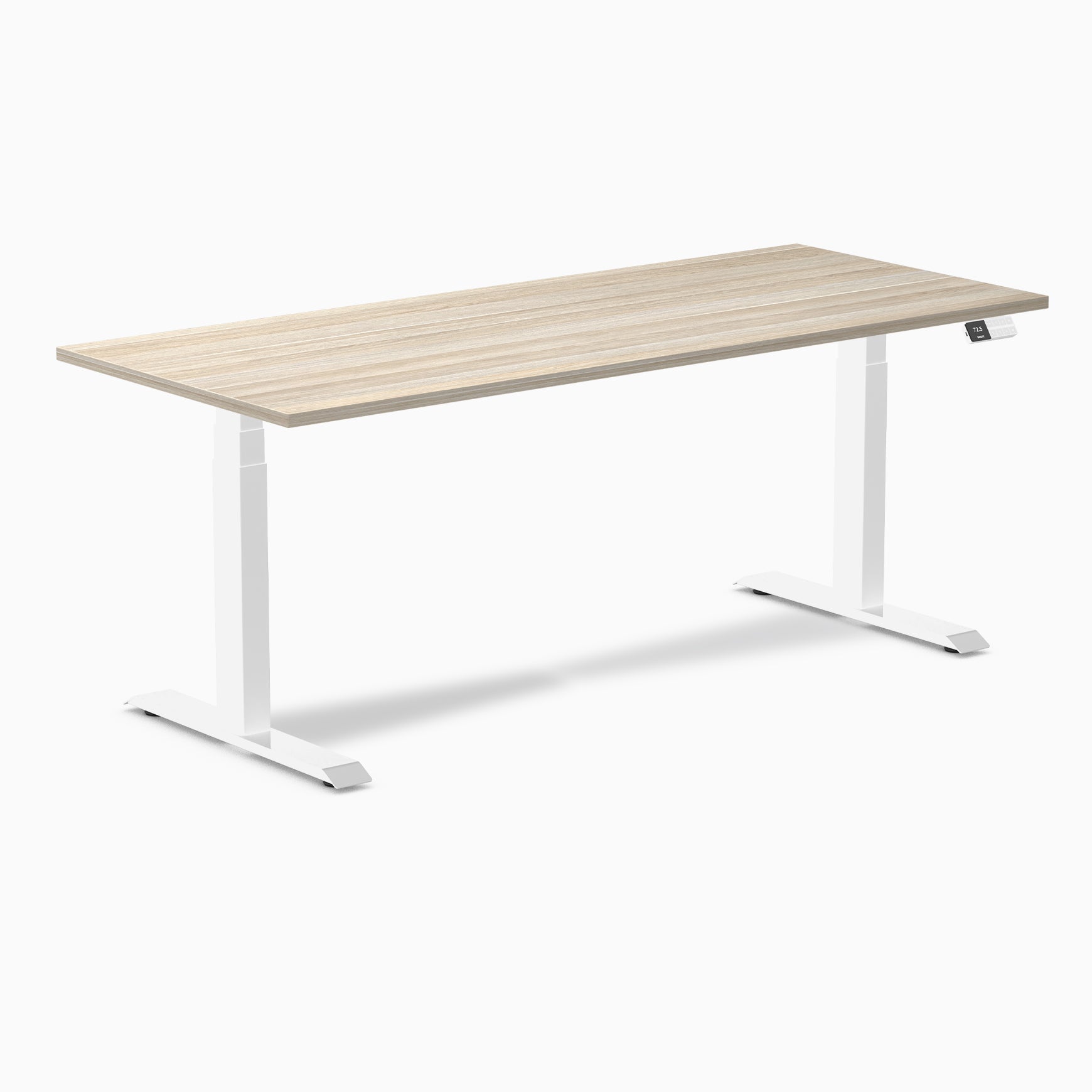Desky Dual Laminate Sit Stand Desk - Desky
