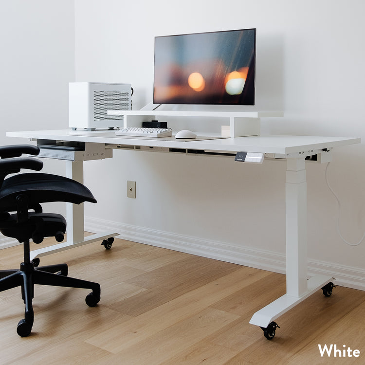 Desky Dual Laminate Sit Stand Desk-Desky®