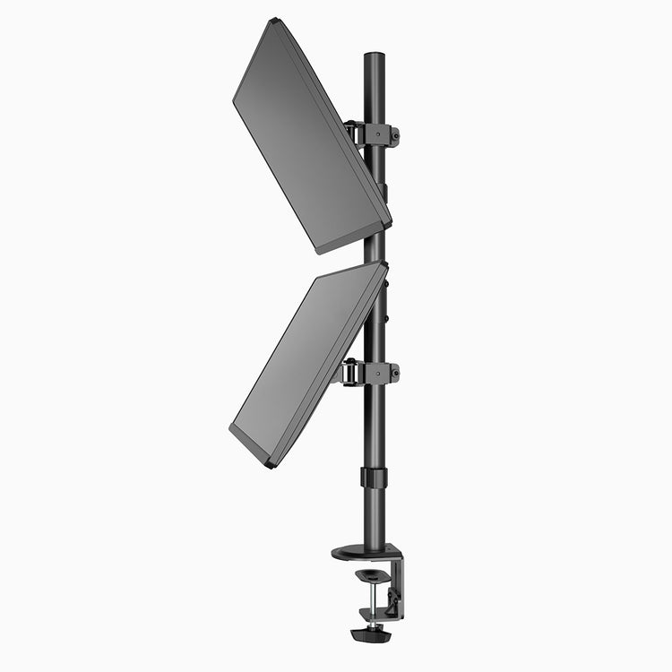 Dual screen vertical monitor mount