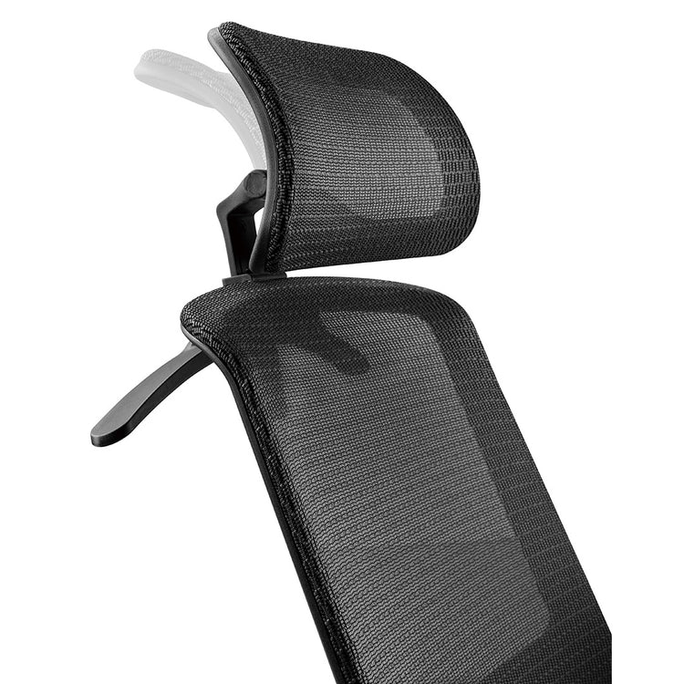 adjustable headrest office chair