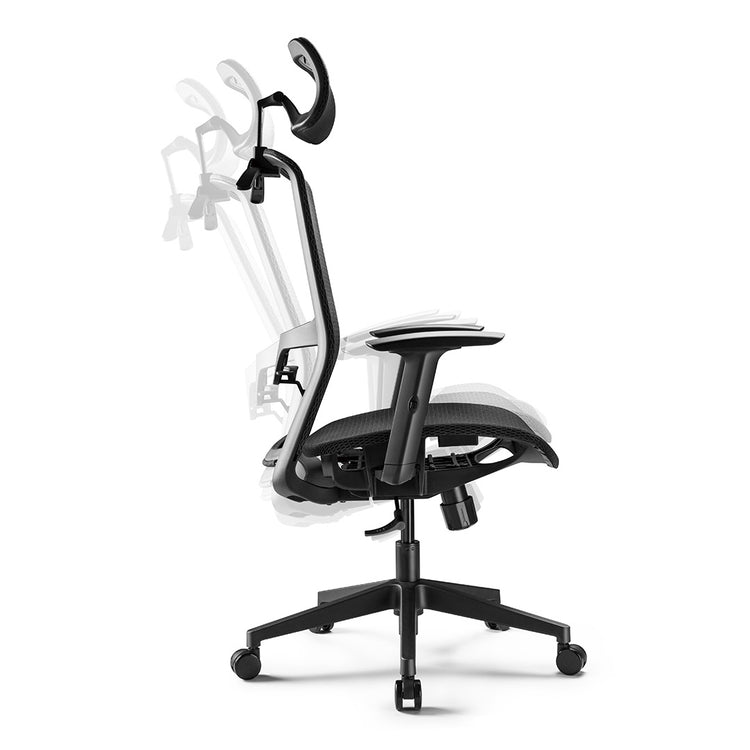 tilting mesh office chair