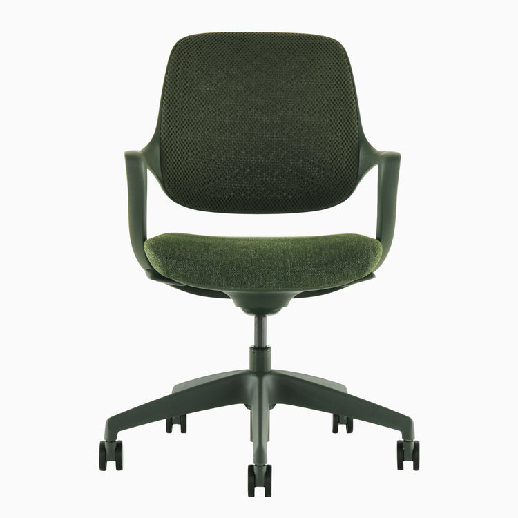 Modern green office chair