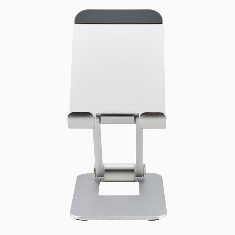 SIlver foldable phone stand aluminum