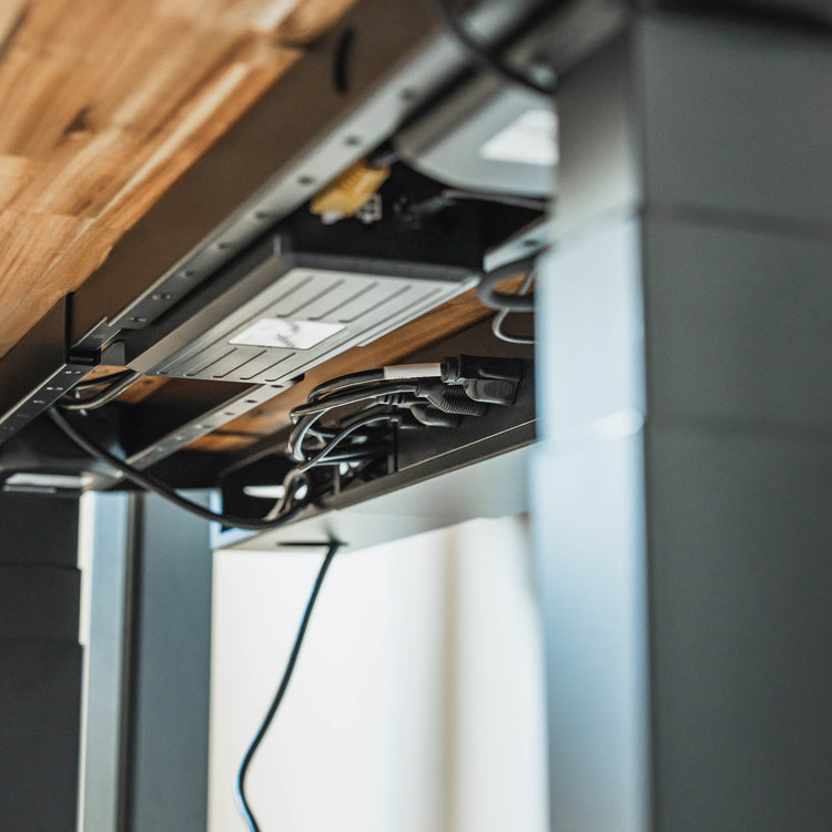 Desky Integrated Cable & Power Channel