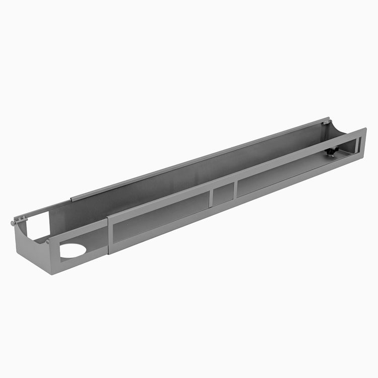 Grey Desky Integrated cable channel 0 power