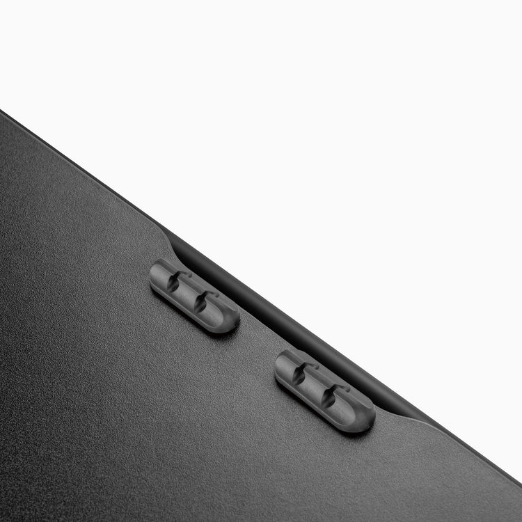 Desky Keyboard Tray with cable organizers
