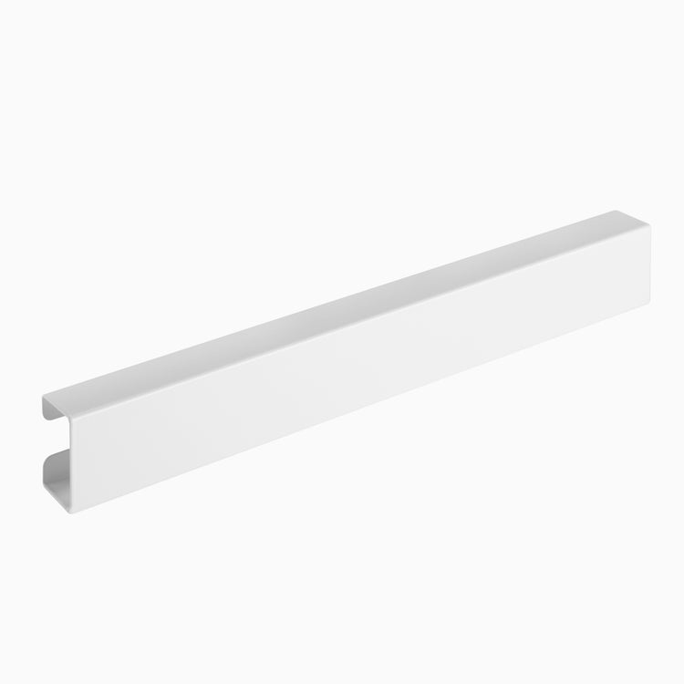 Desky single magnetic cable management reversed in white