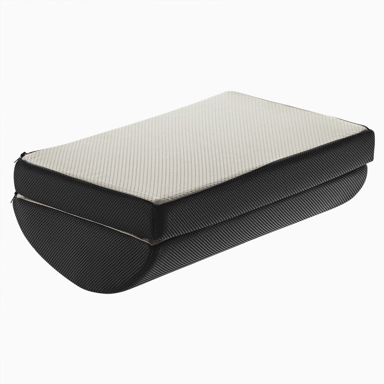 Desky memory foam foot rest upside down view