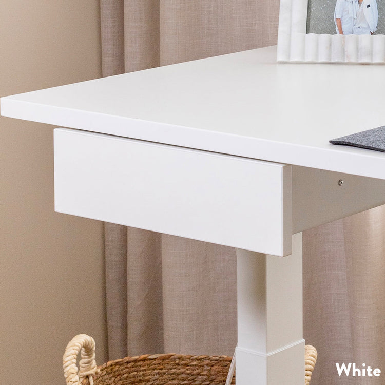 Desky Minimal Under Desk Drawer-Black-White - Desky Canada