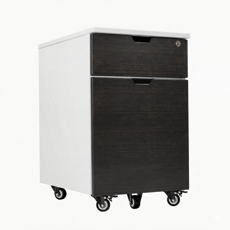 Desky Wooden Minimal Filing Cabinet