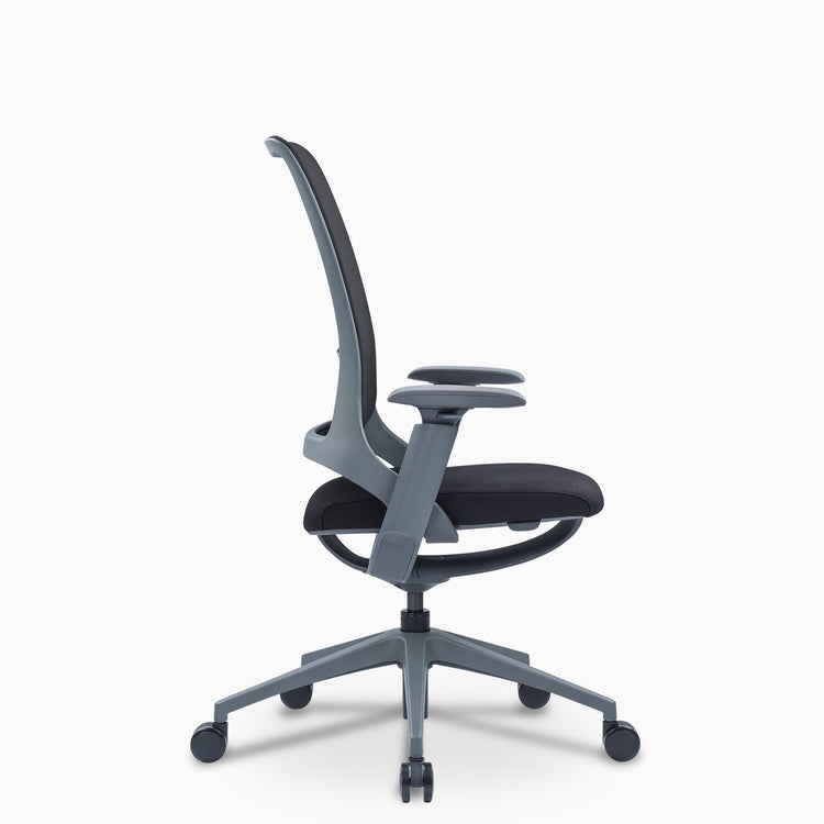 Desky Pulse Supportive Desk Chair no headrest