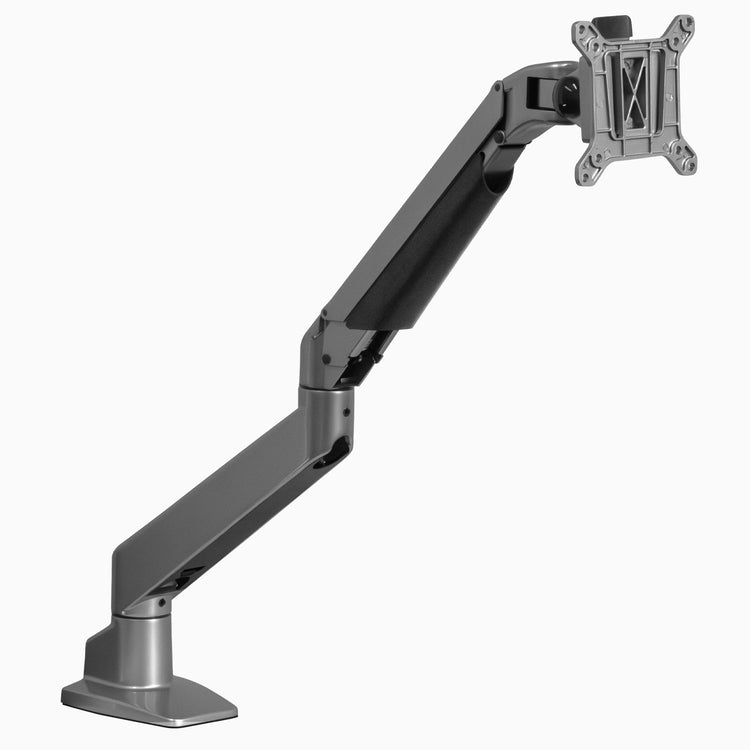 Space Gray heavy duty single monitor arm - Desky