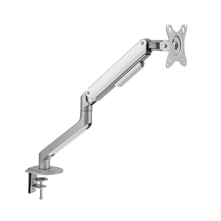 single monitor arm white