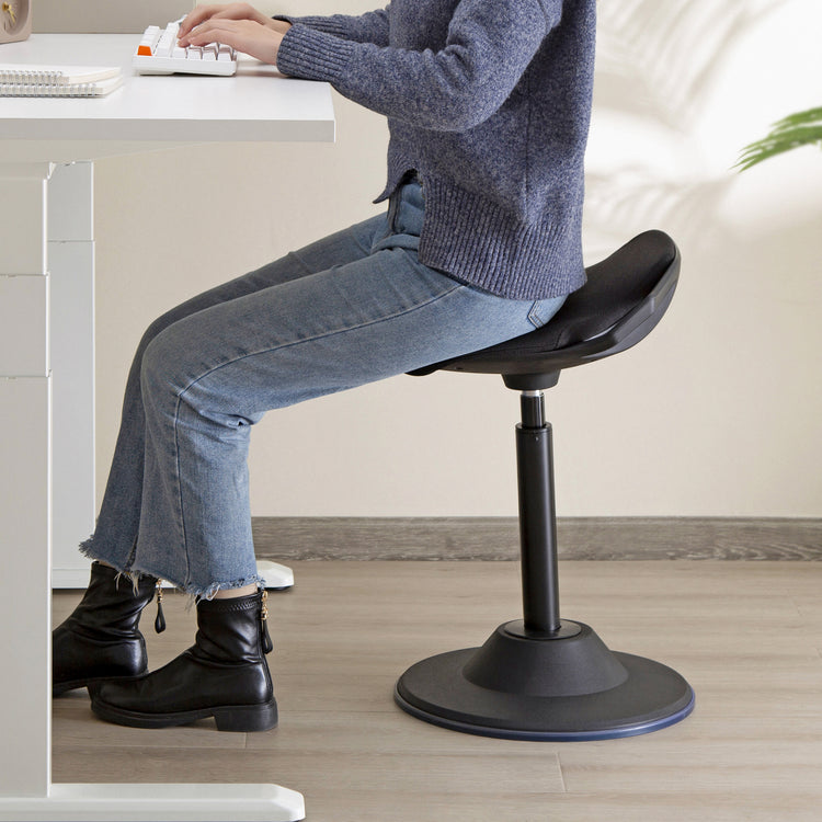 Ergonomic sit stand pro active stool