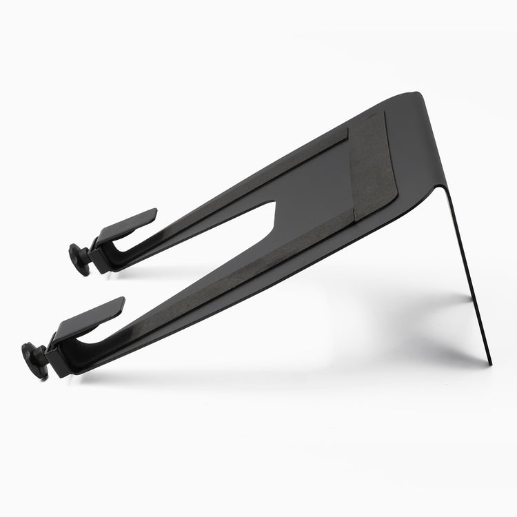Black laptop mount