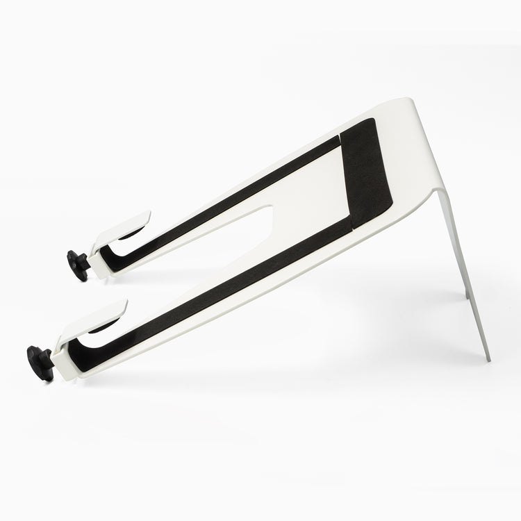 White desky universal laptop mount