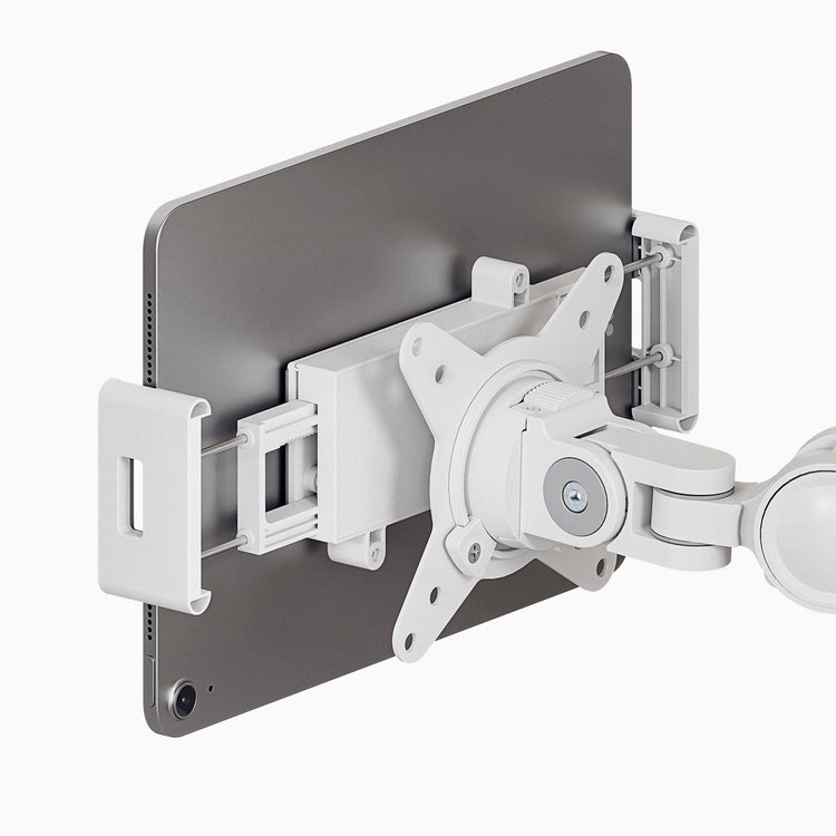 Desky universal vesa tablet holder close up pic