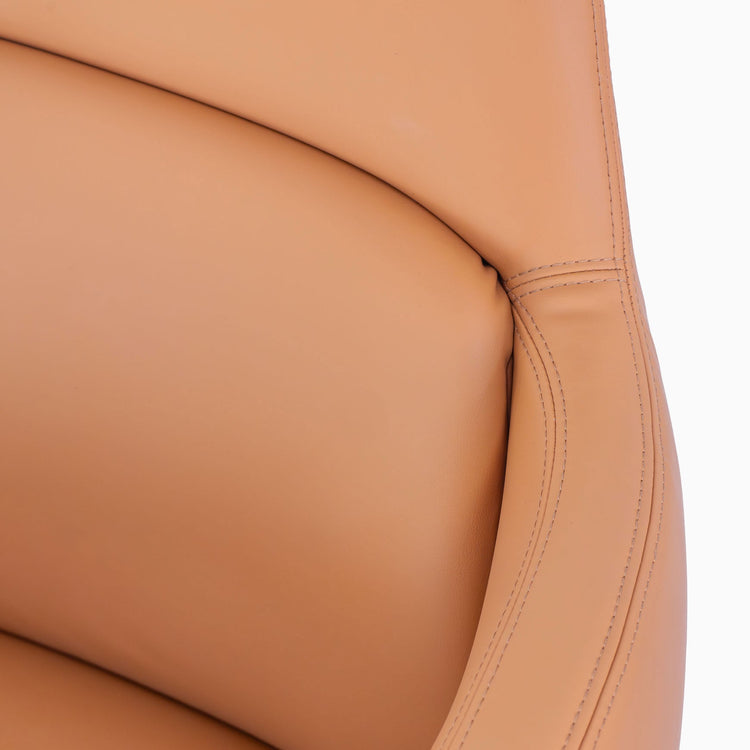 Close up detail shot of office chair