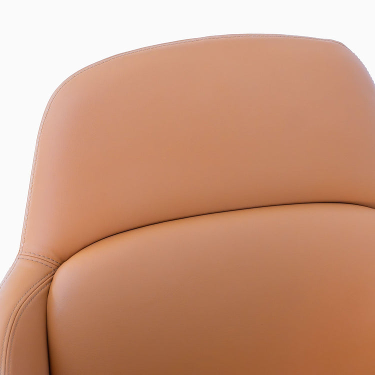 Desky Microfibre Chair Tan