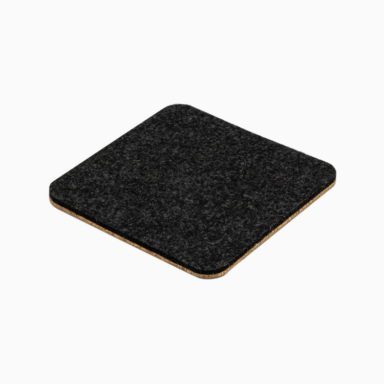 Black Felt Coaster