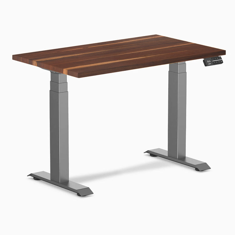 Desky Dual Mini Hardwood Sit Stand Desk