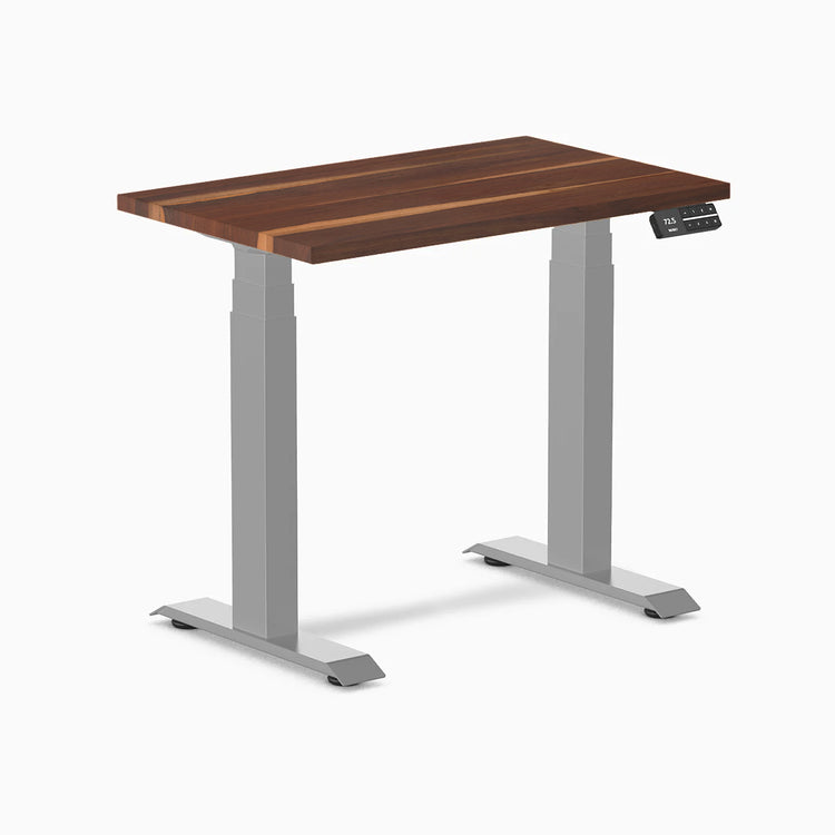 Desky Dual Mini Hardwood Sit Stand Desk