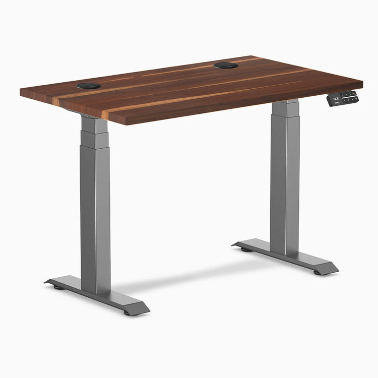 Desky Dual Mini Hardwood Sit Stand Desk