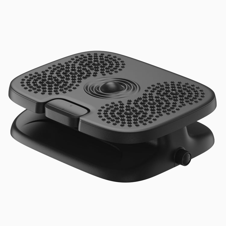 Height adjustable ripple foot rest