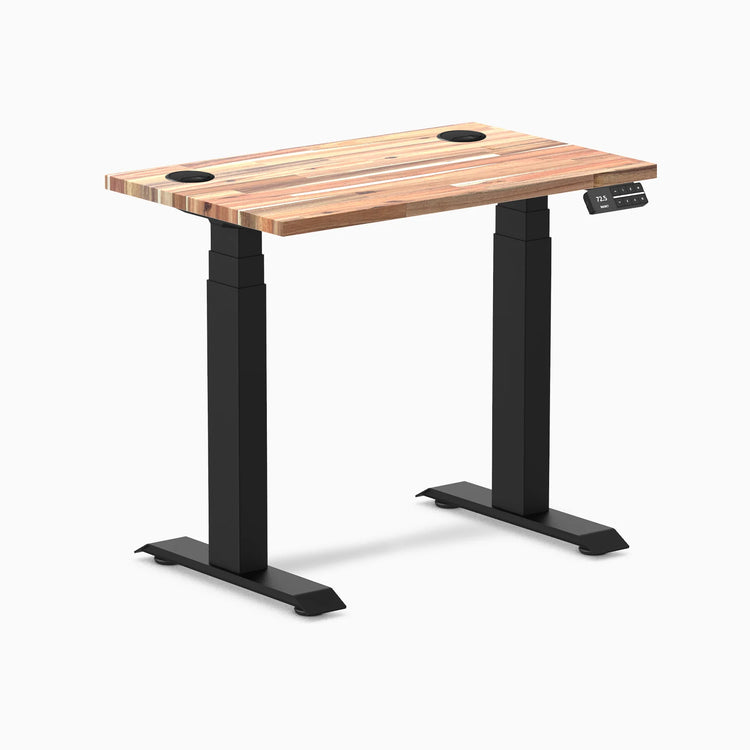 Desky Dual Mini Softwood Sit Stand Desk