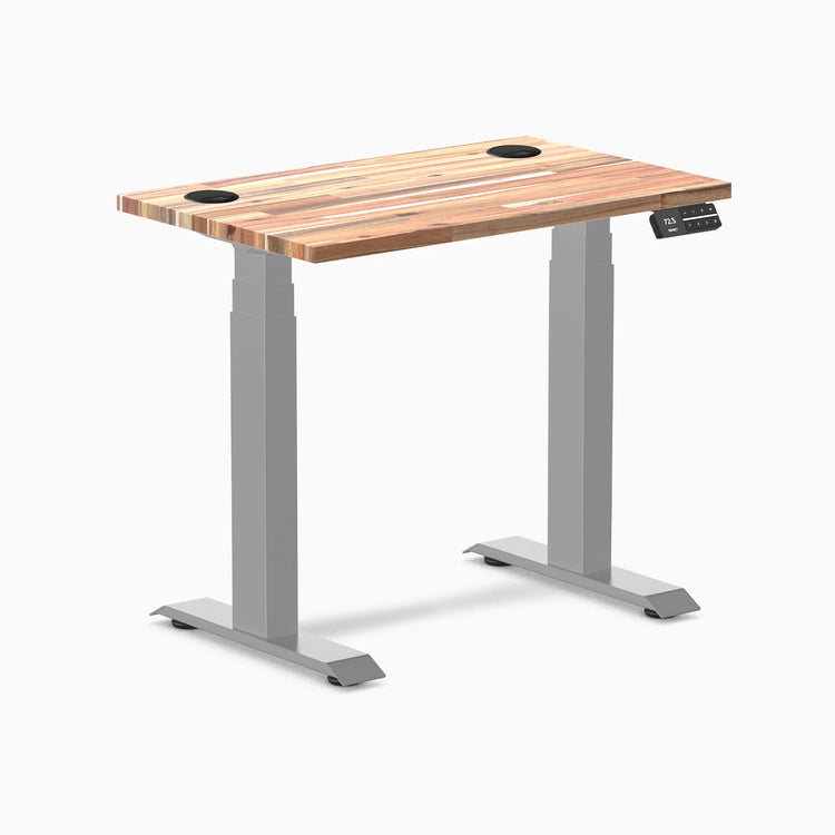 Desky Dual Mini Softwood Sit Stand Desk