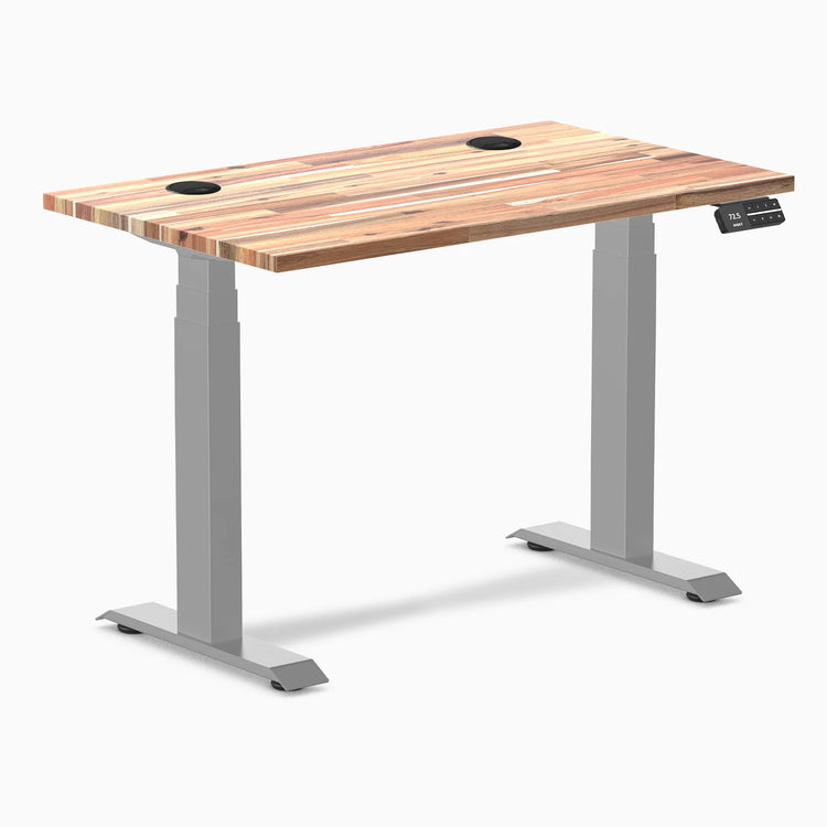 Desky Dual Mini Softwood Sit Stand Desk