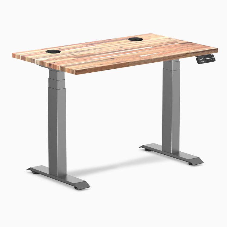 Desky Dual Mini Softwood Sit Stand Desk