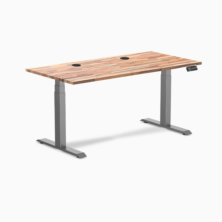 Desky Dual Softwood Sit Stand Desk