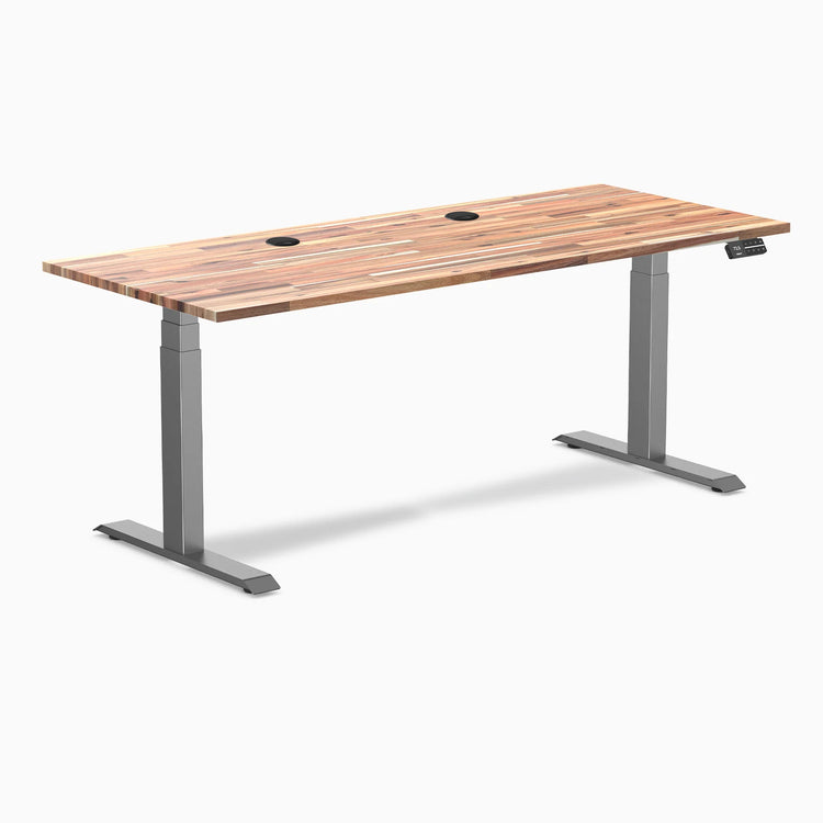 Desky Dual Softwood Sit Stand Desk
