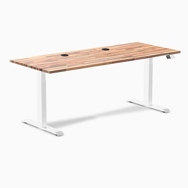 Desky Dual Softwood Sit Stand Desk
