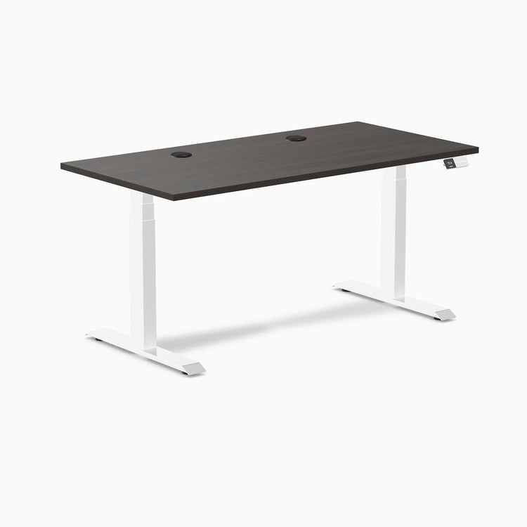 Desky Dual Laminate Sit Stand Desk