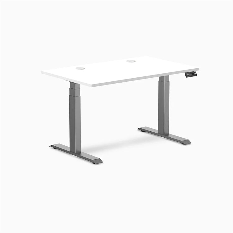 Desky Dual Laminate Sit Stand Desk